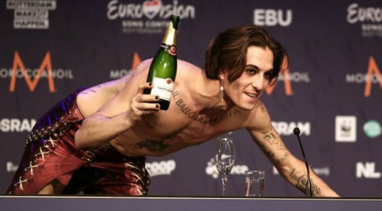 Damiano David Accused of Doing Drugs At The Eurovision!