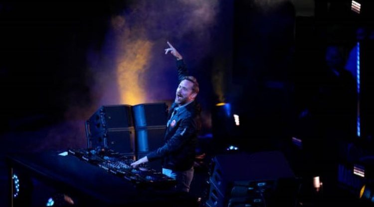 David Guetta performed in front of 15,000 people in New York