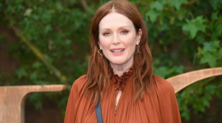Actress Julianne Moore says the term "dignified aging" is "completely sexist"