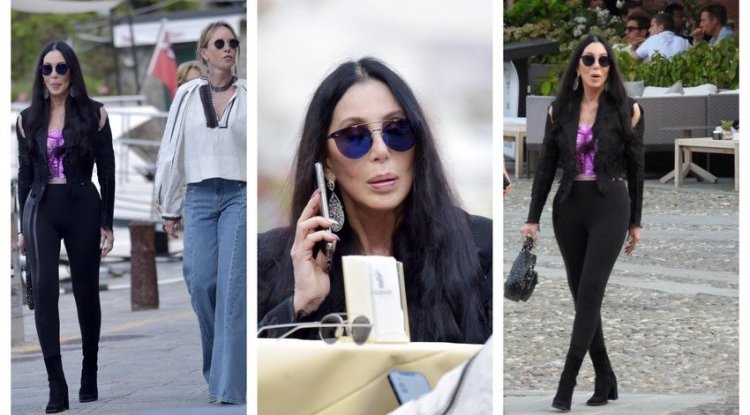 On the verge of 76, she's still HOT!