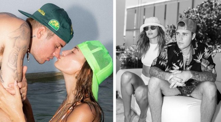 Bieber posted a photo with his wife and confused fans when he wrote briefly: 'Mom and Dad'