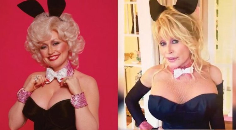After 40 years Dolly Parton recreated her famous Playboy cover: 'The husband likes it'