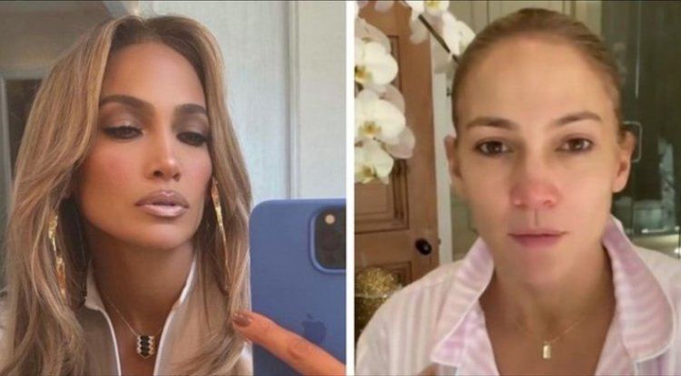 Jennifer Lopez posted a video without makeup and her fans say that she is gorgeous!