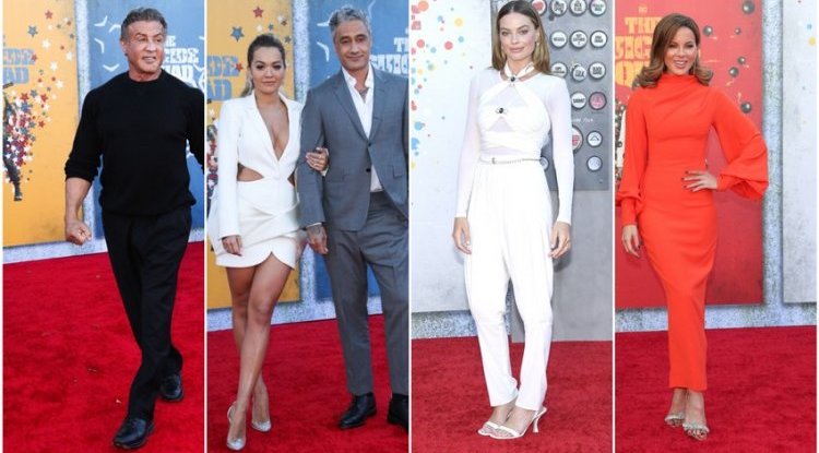 The premiere of The Suicide Squad gathered many famous faces!