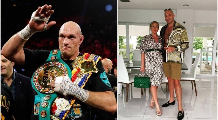 Tyson Fury invited followers to pray for his newborn daughter