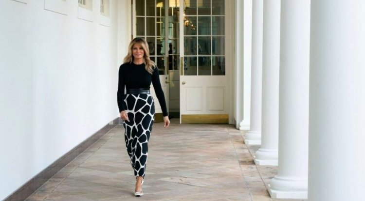 Melania Trump broke the silence and responded to criticism of her remodeling of the White House garden