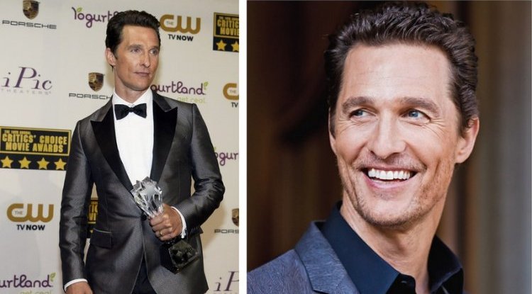 Matthew McConaughey has not used deodorant for 30 years, but brushes his teeth five times a day