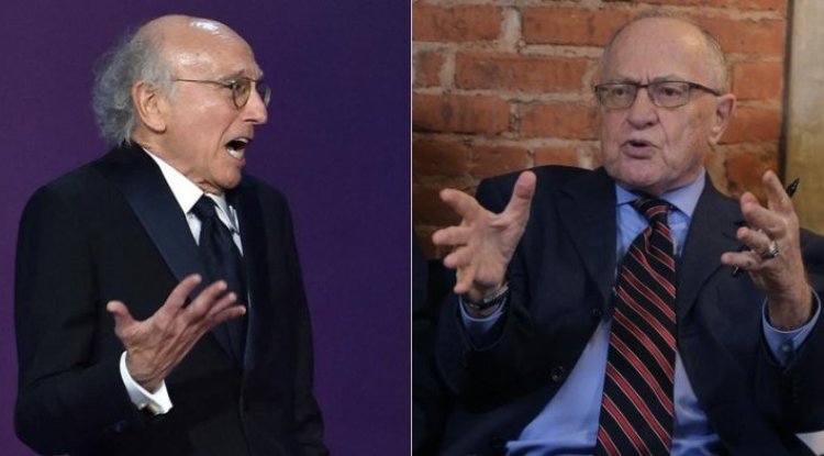 An epic clash between the creator of 'Seinfeld' and a famous lawyer: They shouted at each other, and then Dershowitz took off his T-shirt ...