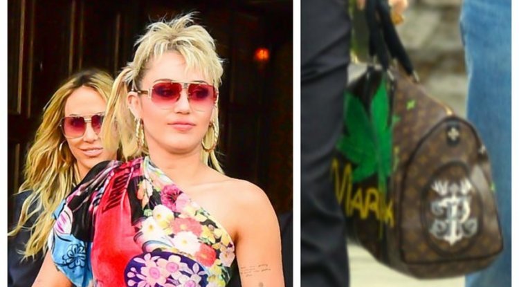 Miley Cyrus walked with her mother and drew attention with a detail on her bag!