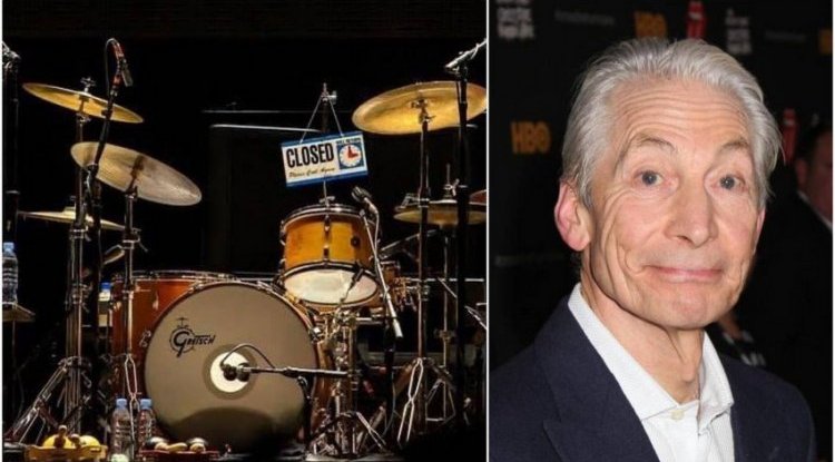 Jagger, Richards and Wood paid tribute to the late Watts