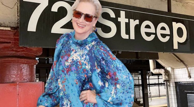 Meryl Streep got a subway stop with her name for her birthday!