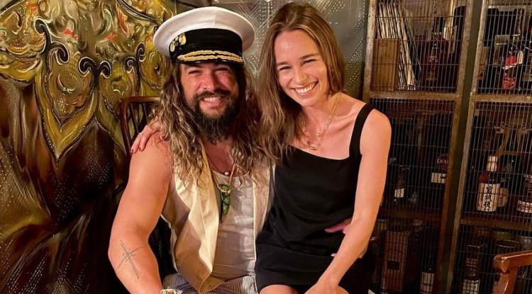 Jason Momoa and Emilia Clarke reunite!