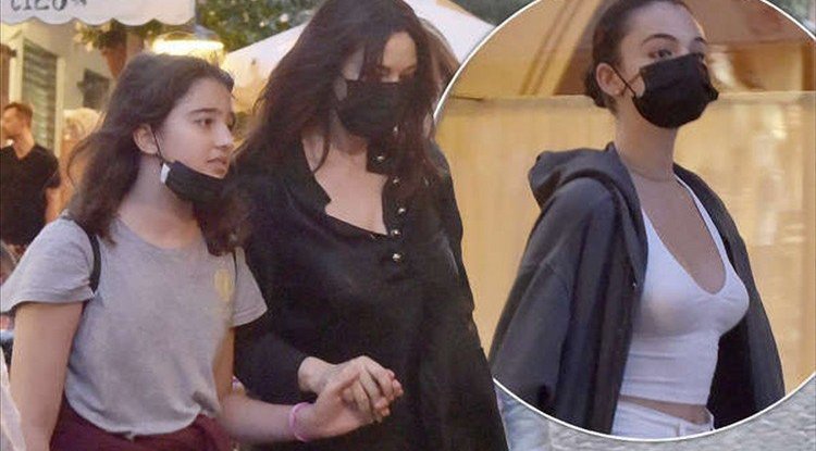 MONICA BELLUCCI HID HER DAUGHTERS FOR A LONG TIME: Here is what the children of one of the most beautiful women in the world look like