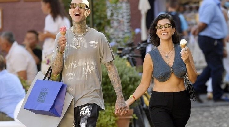 Kourtney and Travis are complete opposites and few would connect them, but sparks are flying between them