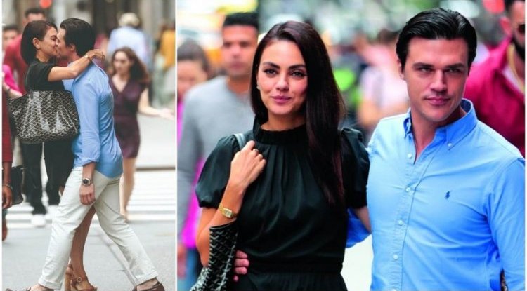 WHAT WILL ASHTON SAY ABOUT IT? Mila Kunis was caught kissing another man