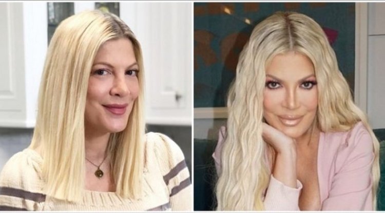 Tori Spelling posted new photos, people say that she looks like Khloe Kardashian!