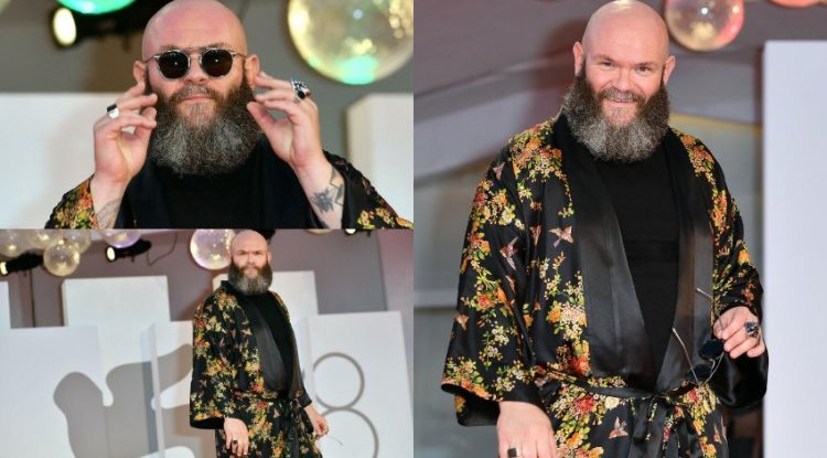 Darko  Perić from 'Money Heist' is the biggest attraction in Venice - The actor appeared on the red carpet wearing a kimono