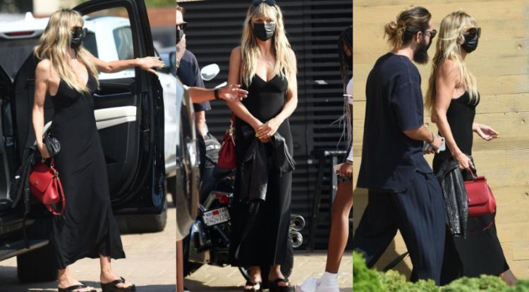Famous model spends Labor Day with her family in Malibu: Heidi Klum looks stunning in her all-black outfit (Photo)
