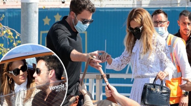 Jennifer Lopez and Ben Affleck arrived at the Venice Film Festival in style