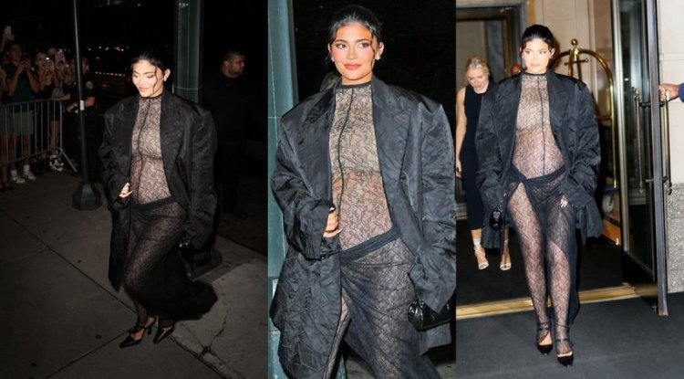 Is this the most bizarre styling of Kylie Jenner?