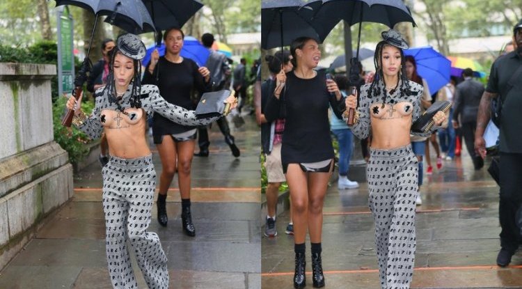 The young rapper Coi Leray shamelessly showed her bare breasts