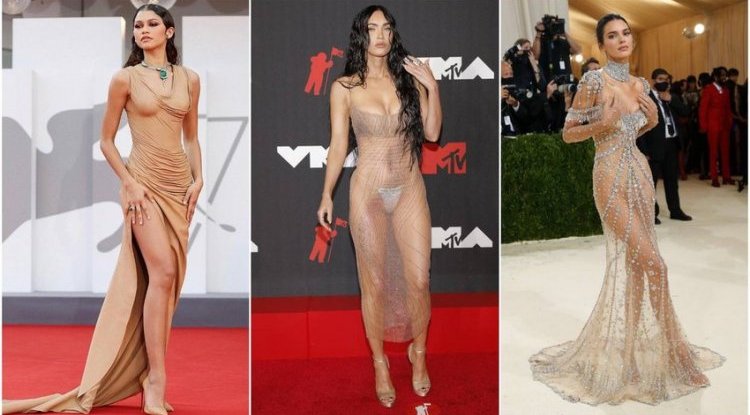 Zendaya, Megan and Kendall came naked and stole all the attention!