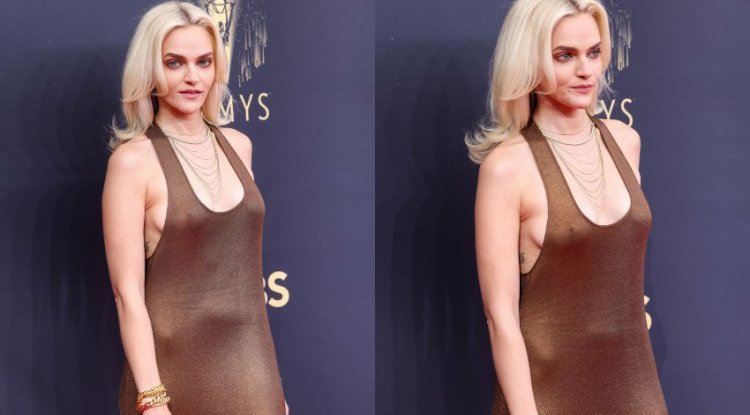 Madeline Brewer went risque at 2021 Emmys: Close-up photos of the see-through dress revealed more than she expected