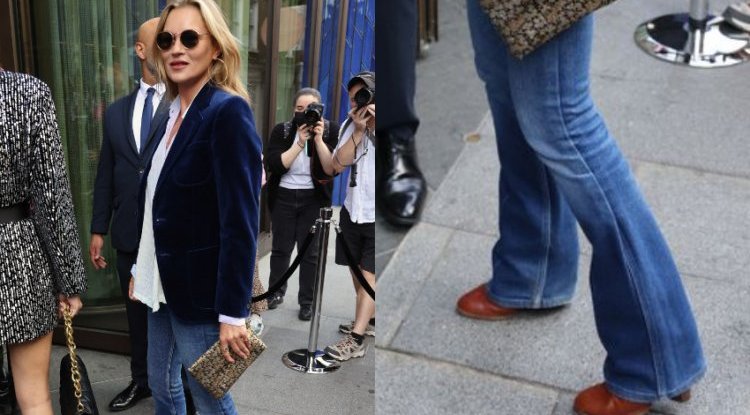 Kate Moss has been faithful for years to the same outfit that is never out