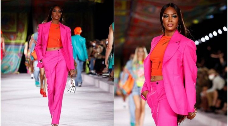 The 'Black Panther' walked the runway in Milan and showed her younger colleagues how it's done!