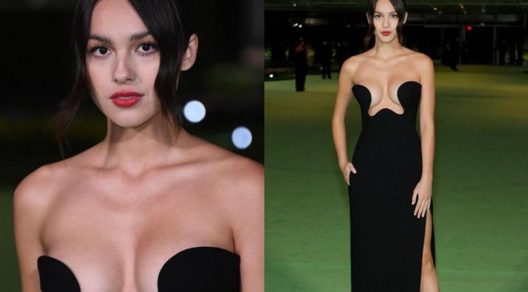Olivia Rodriguez appeared with a cleavage that we have not seen on her more experienced colleagues, and this dress is hard to describe in words!