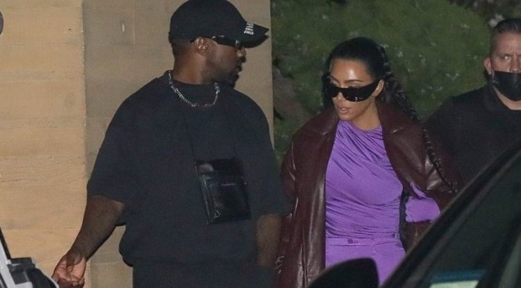 KIM AND KANYE CAUGHT TOGETHER AT DINNER: They lied to the public all this the time ?!