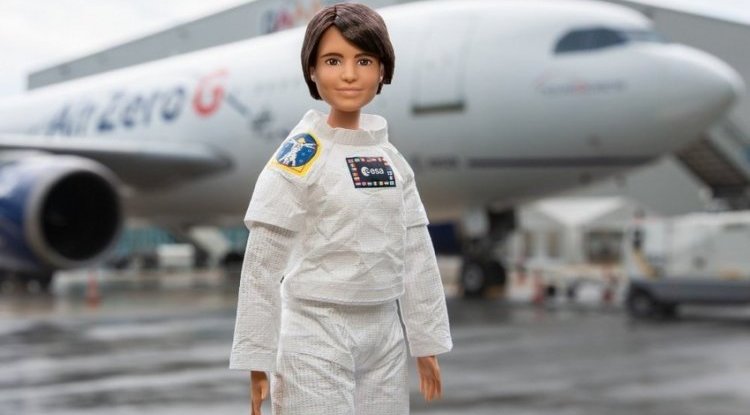 Inspiration for girls: Barbie astronaut launched on a weightless flight