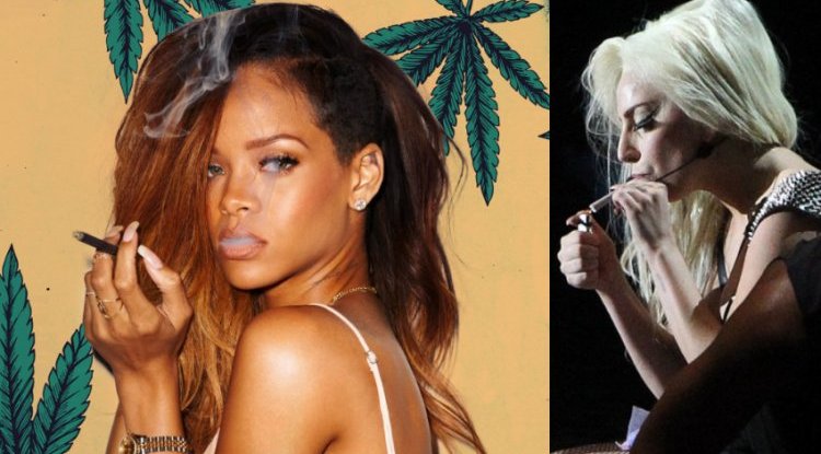 These are celebrities that do not hide their love for pot/ Lady Gaga: "I smoked 15 joints a day"
