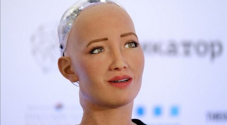 Sophia the Robot, first android citizen in the world, wants to have a baby
