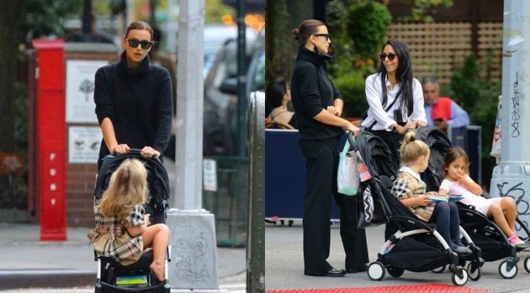 Irina Shayk hides her figure in a baggy outfit, but she is still what men around the world dream of!