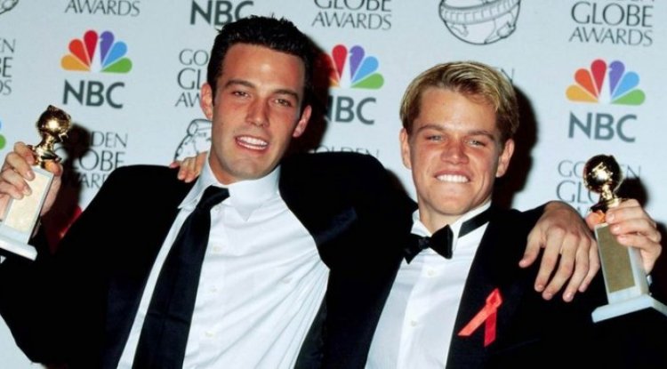 HOLLYWOOD BROMANCE: They've been hanging out since school days, and it all started when Affleck 'saved Damon's life'