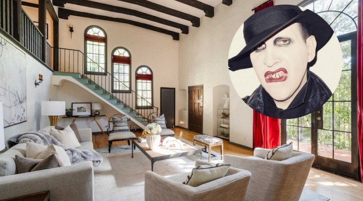 Following allegations of abuse, Marilyn Manson is selling a villa in Los Angeles for $ 1. 75 million