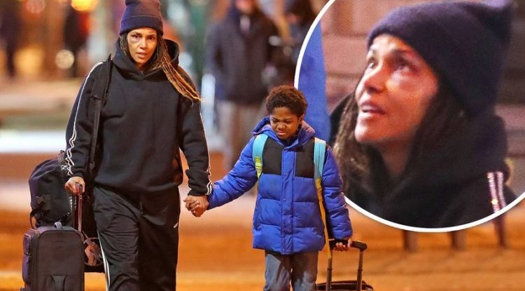 Hale Berry in a new role, bruises worried the fans