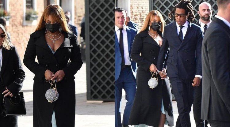 Beyoncé, accompanied by her husband, shone at the wedding of the son of the richest man in the world