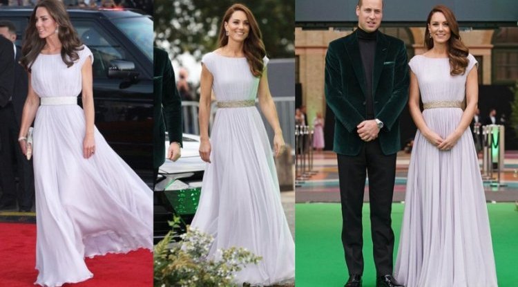 Kate Middleton shone in a dress she already wore, and Prince William delighted by choosing a somewhat unexpected piece