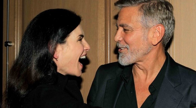 Once a favorite couple from small screens George Clooney and Julianna Margulies met again, and she also admitted that they were in love while filming ER!