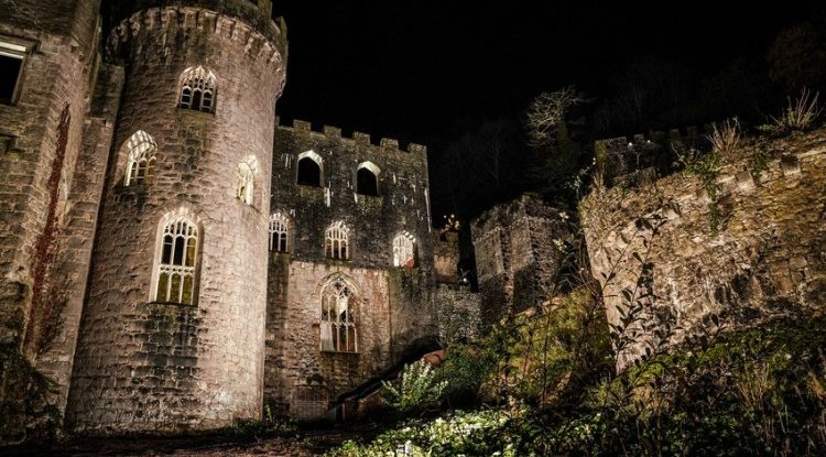 Take a peek at the castle in Wales allegedly haunted by its former owner