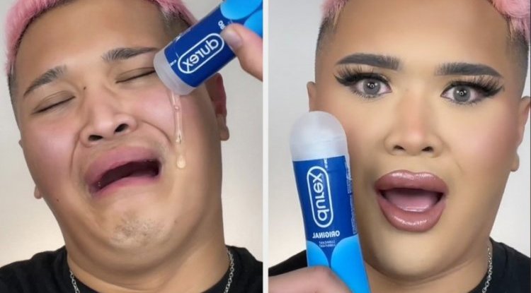 Bizarre TikTok trend: Lube instead of primer as make-up base