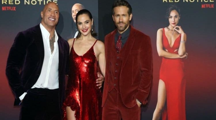 Netflix's new film 'Red Notice' has brought together the biggest acting stars, but critics are not sure that the film itself is so powerful