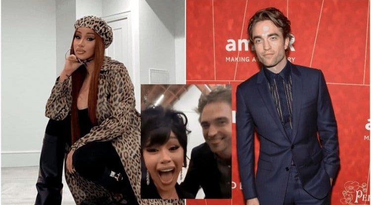 Cardi B met Robert Pattinson for the first time and was starstruck: 'I feel like a teenager!'