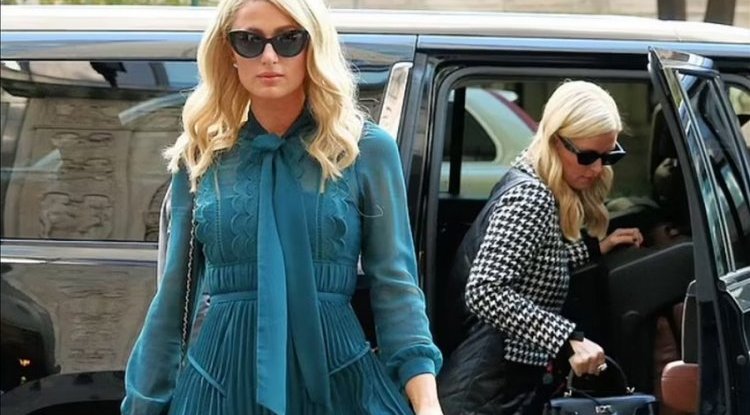 Paris Hilton's wedding day is approaching, and the rich heiress has just done the last wedding dress fitting