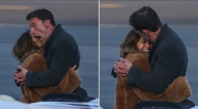 While Lopez passionately kissed Ben, he made strange faces, what does this bizarre behavior of his mean?
