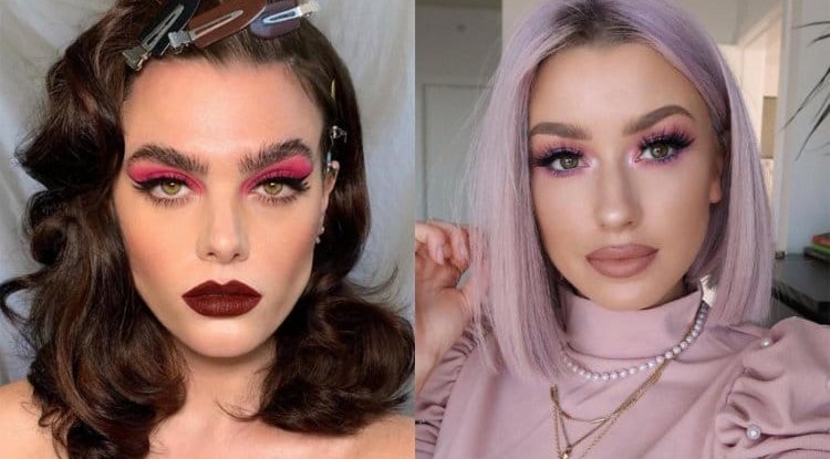 Pink eye shadow reemerges as ultimate fall makeup trend