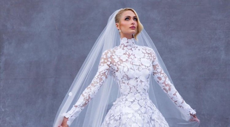 Paris Hilton boasts photos from the wedding: 'I wanted to be just like Grace Kelly and it came true'