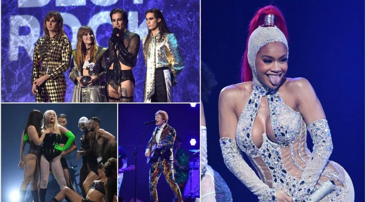 Ed Sheeran and BTS dominated the MTV awards